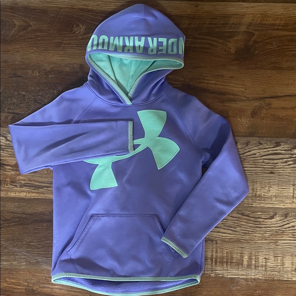 Under Armour Kids Lavender and Mint Hoodie